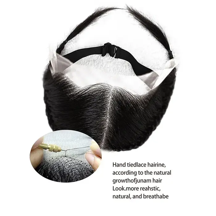 Extension de tresses frontales en dentelle de luxe 13x4