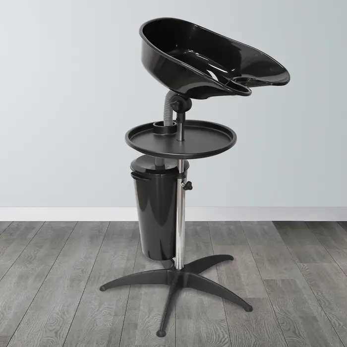 Filles à shampoing portable réglable recommandé, évier de coiffeur, bassin de lavage mobile pour che