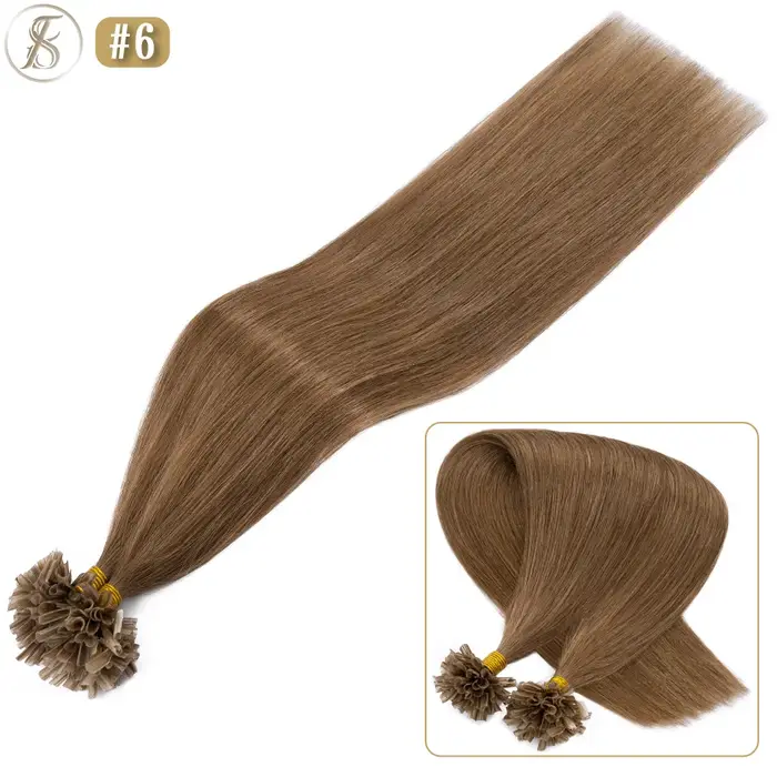 U Tip Extensions de Cheveux Humains
