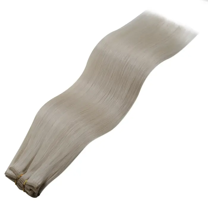 LaaTyo-Extensions de cheveux brésiliens Remy à clip