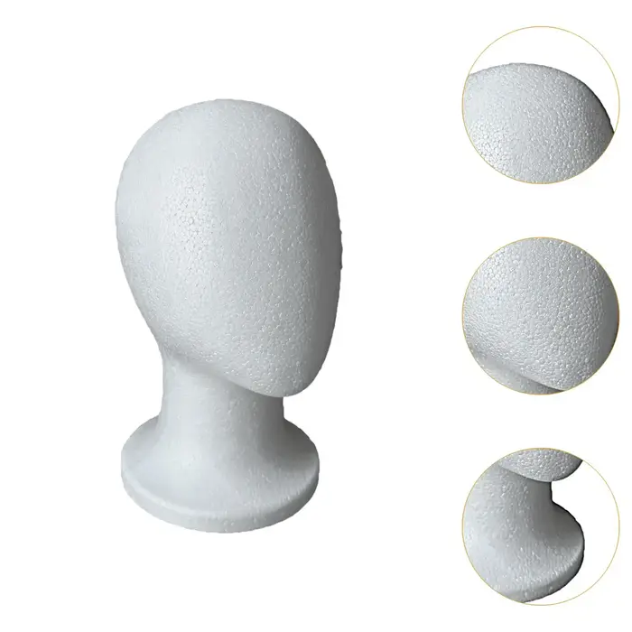 Tête de Mannequin en mousse pour femme