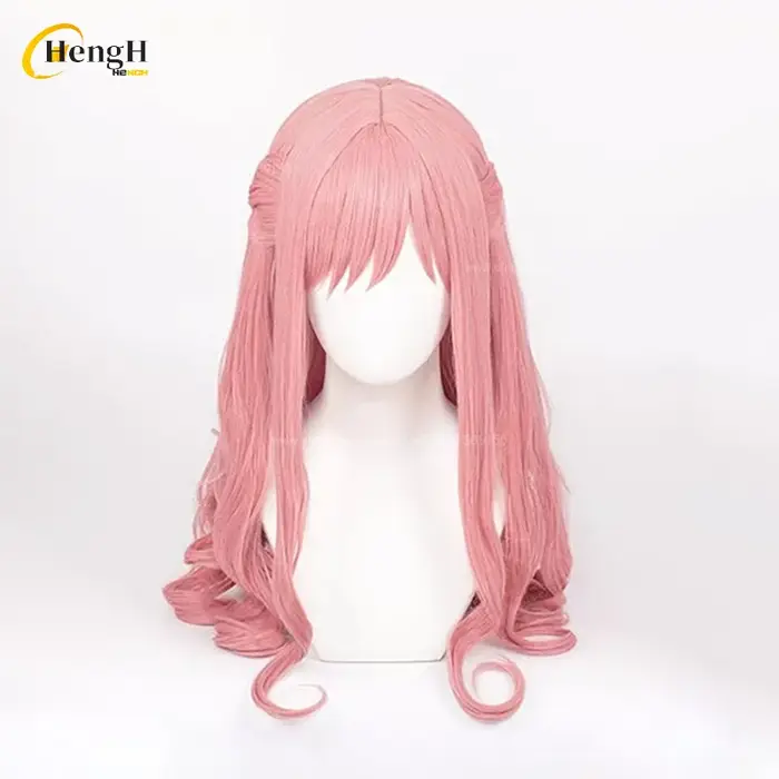 Anya Forger Cosplay Perruque Synthétique pour Femme