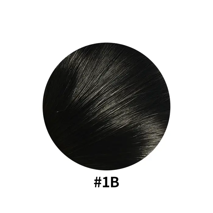 Extensions de cheveux à clipser, cheveux humains naturels, ondulés, brun foncé, 100% cheveux humains