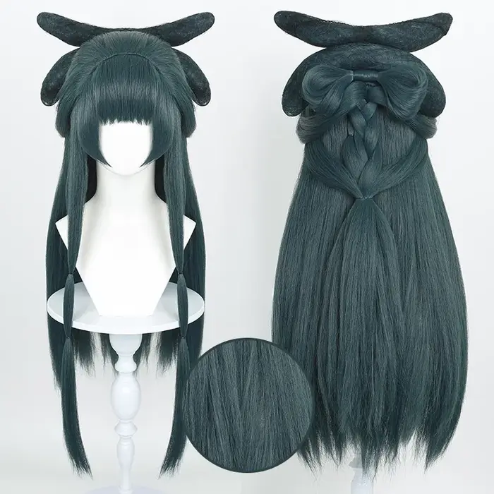 Anime l'apothicaire journaux Maomao Cosplay perruque Mao Mao cheveux Rose Net perruques