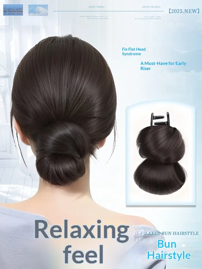 Nouvelle pince à cheveux synthétique en forme de nœud