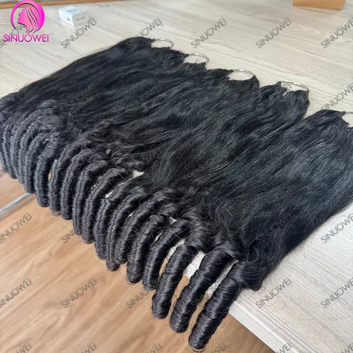 Extensions de cheveux pour tresses françaises