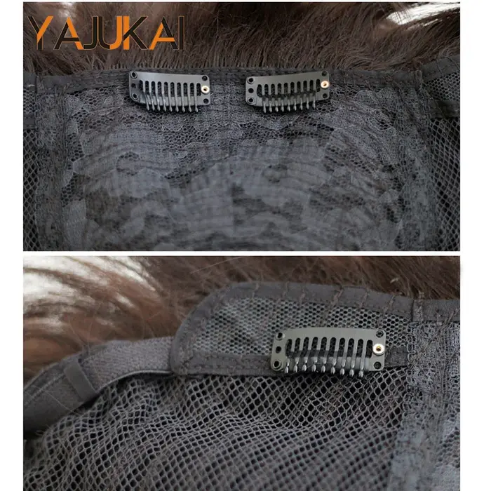 Clips de perruque pour Extensions de cheveux 3.2cm 9 dents pinces