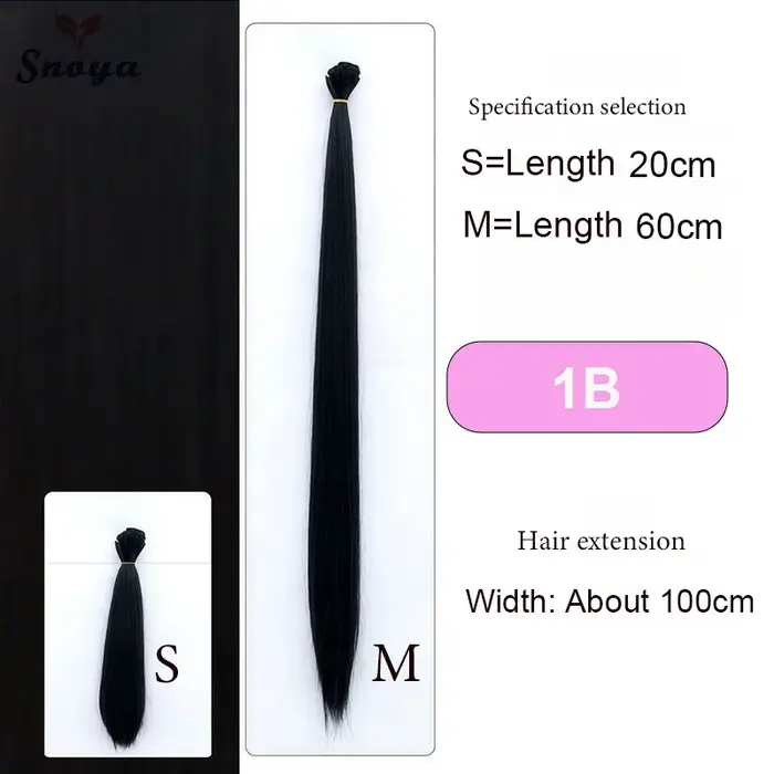 Snoya Extensions de cheveux synthétiques polyvalentes conçues pour augmenter le volume des cheveux d