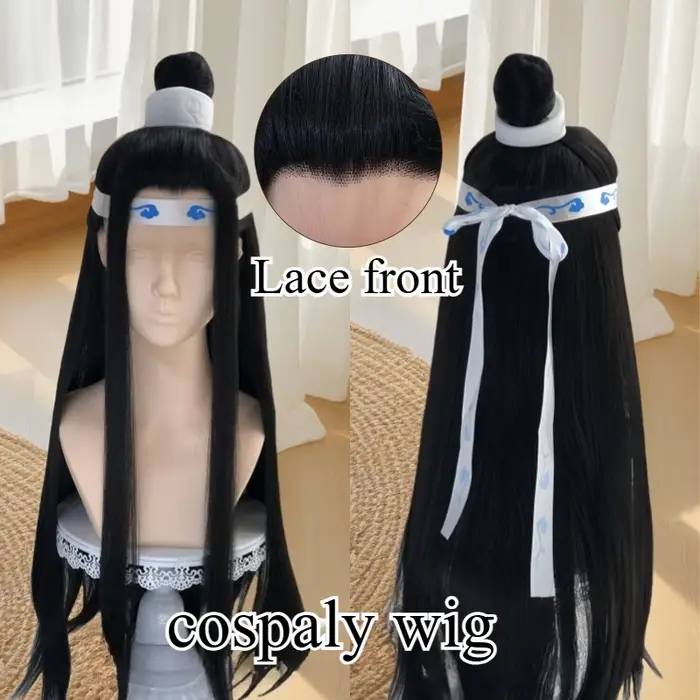 Perruque de Cosplay grand maître de la culture démoniaque