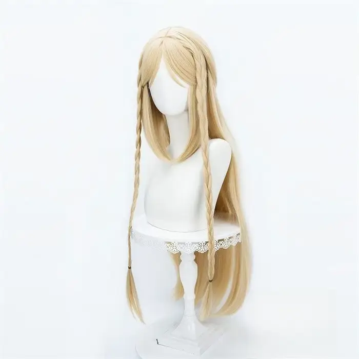Elf Cartethyia Cosplay perruque synthétique longue