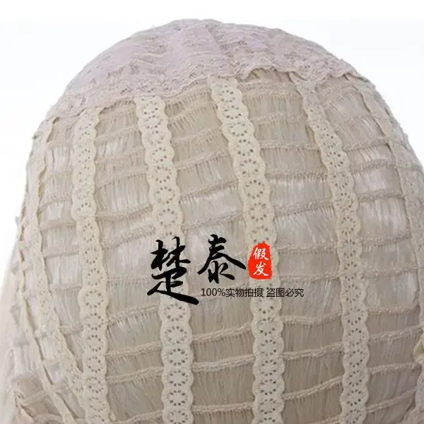 Dumbledore perruque avec barbe Gandalf jeu de rôle cheveux longs blonds costumes d'halloween perruques de fête 65 cm +