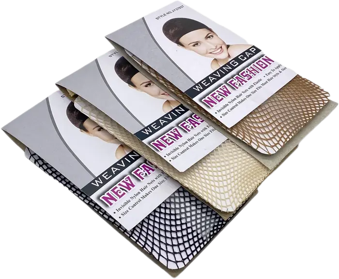 20 paquets nouvelle mode tissage casquette extensible élastique filet à cheveux haut ouvert Snood pe