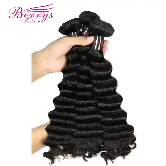Mèches Loose Wave 100% naturelles vierges-Berrys Fashion | 10-28 pouces, en lot, longues Extensions