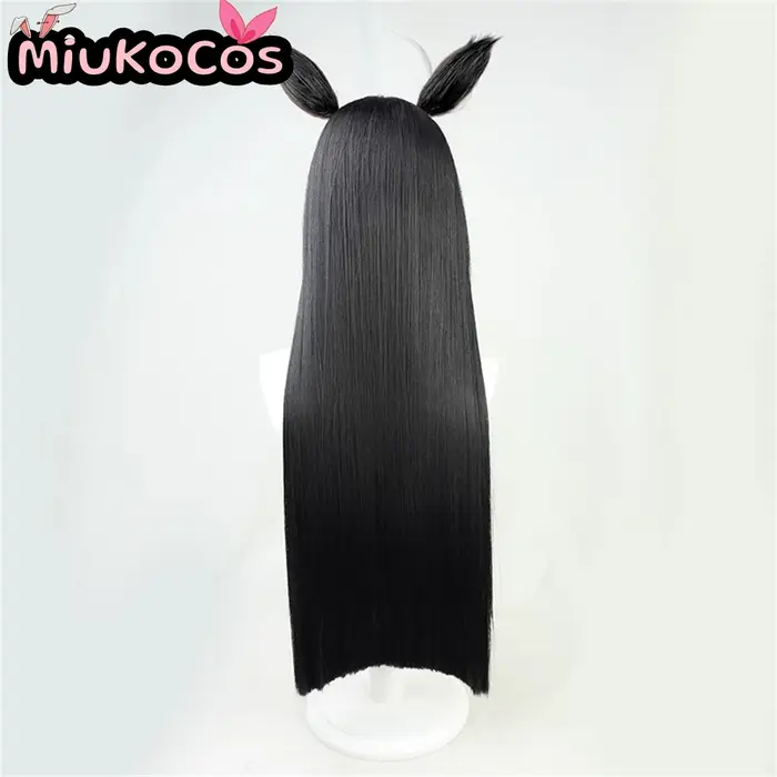 EN STOCK ンManhattan Cafe Cosplay perruque avec oreilles et queue MiukoCosplay jeu Umamusume: joli Derby