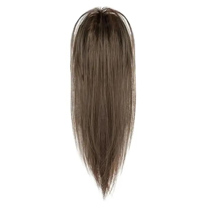 Clip moelleux queue de poney morceau de cheveux longue bouclée ondulée