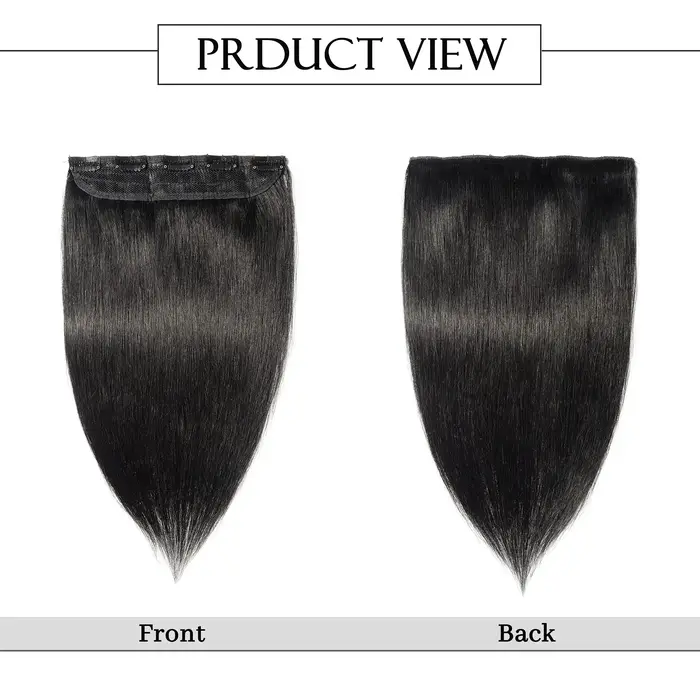 Extensions de cheveux à clipser en cheveux humains naturels