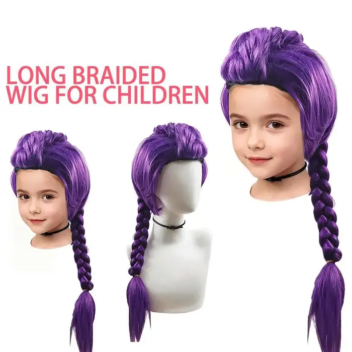 Perruque de Cosplay pour enfants