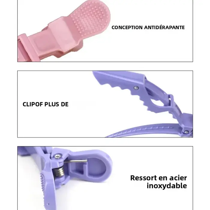 Pinces à cheveux Alligator