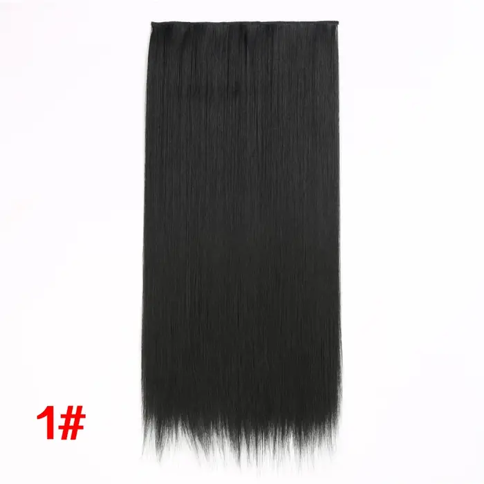 Alileader pince synthétique dans l'extension de cheveux brun pince synthétique dans l'extension de c