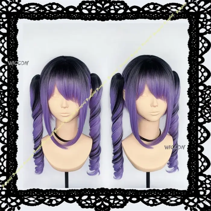 Perruque japonaise Lolita Jirai Kei à boucles romaines