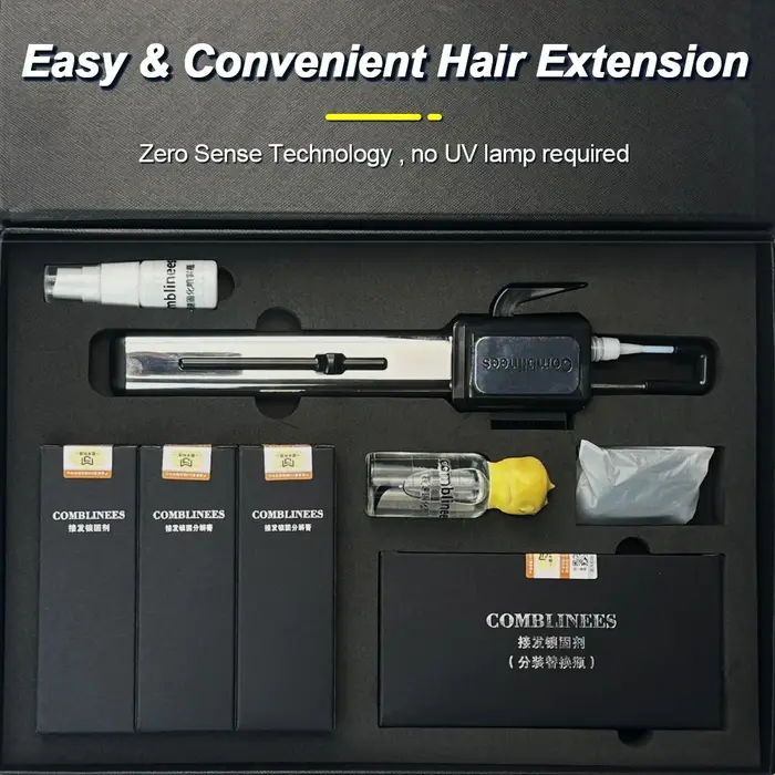 Comblinees – ensemble d'outils d'extension de cheveux de qualité Salon