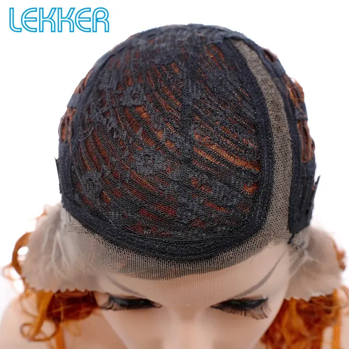 Perruques Lekker Ginger 100% Cheveux Humains