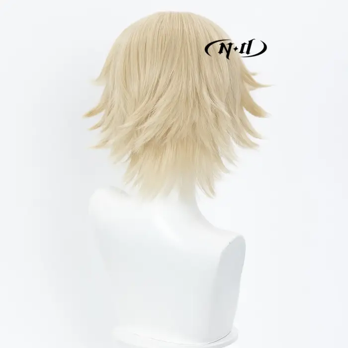 Perruques de cosplay ND Brand Douma Childhood Short Hair Kimetsuu pour Comic-con