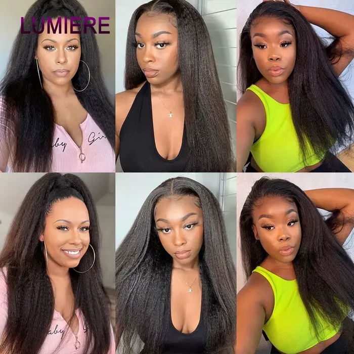 Offre Spéciale : Lots de Cheveux Humains Raides Kinky Yaki – Extensions Brésiliennes Vierges Naturel