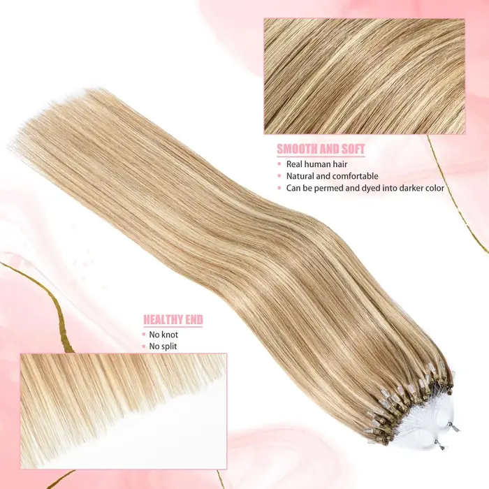 Extensions de cheveux 100% naturels