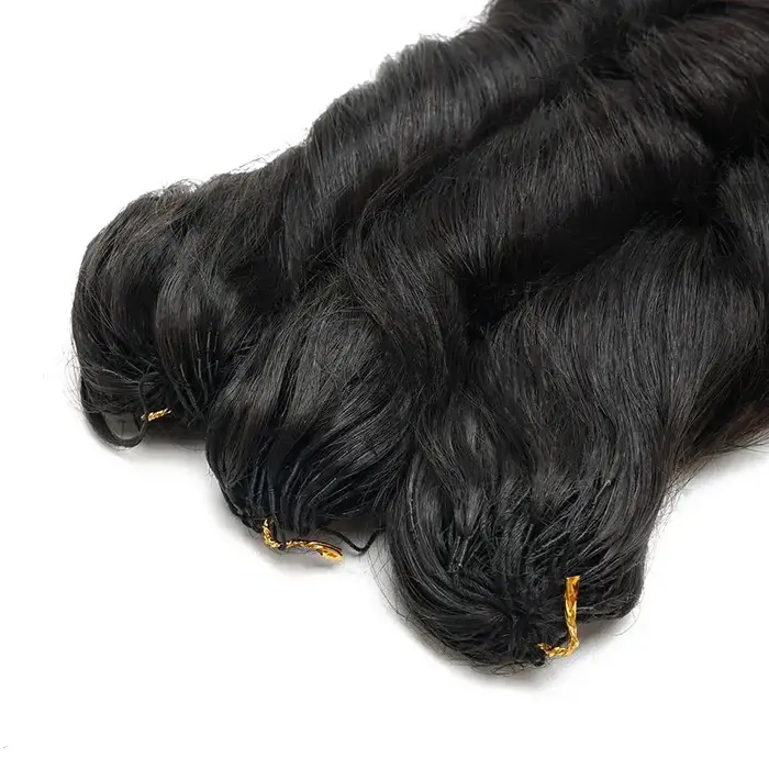 Extensions de cheveux 100% naturels à crocheter