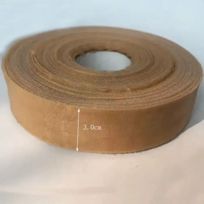 Bande de gaze PU pour la fabrication de rubans pour extensions de cheveux