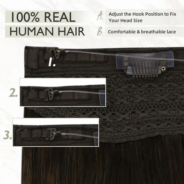 Extension de cheveux naturels