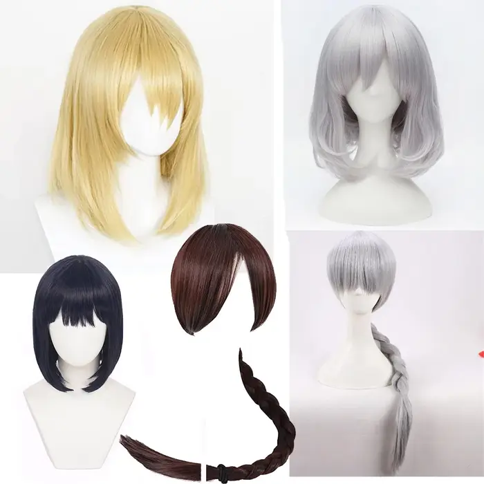 Haute qualité Anime château magicien Howl Sophie Hatter Cosplay perruque résistant à la chaleur synthétique cheveux perruques