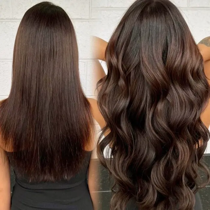 Extensions de cheveux à clipser