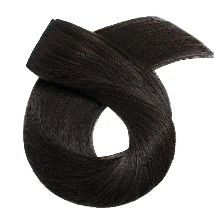 Extensions de cheveux à clipser en cheveux humains