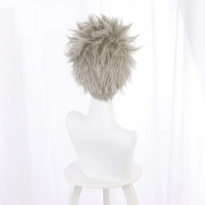 Nouveau Anime Inumaki Toge perruque courte Cosplay Costume cheveux synthétiques