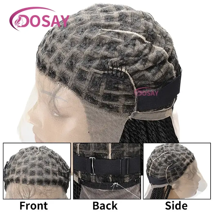 Perruque Lace Front Wig synthétique complète