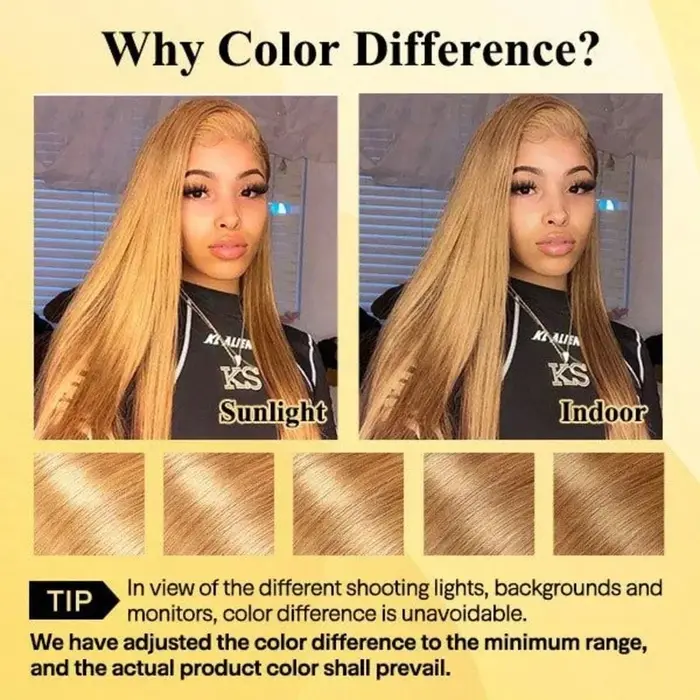 13x6 miel blond droite Hd dentelle perruque de cheveux humains 250 densité 13x6 brésilien os Hd dent