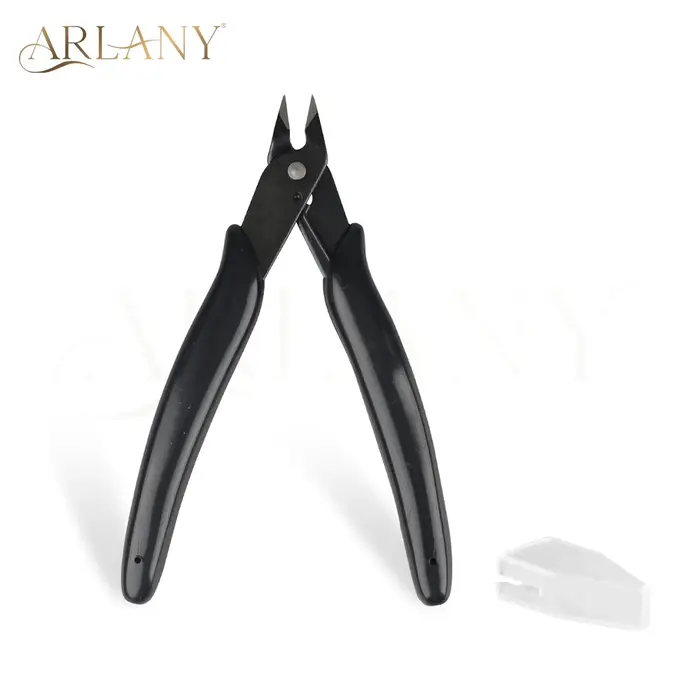 ARLANY outil d'extension de cheveux pince coupante de liaison de kératine pince d'extension de cheveux coupe kératine Extensions pré-collées Salon de beauté