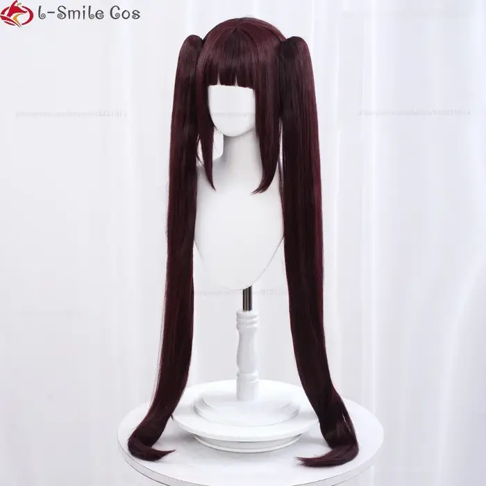 Anime vanille Chocola Cosplay perruque 100 cm de Long