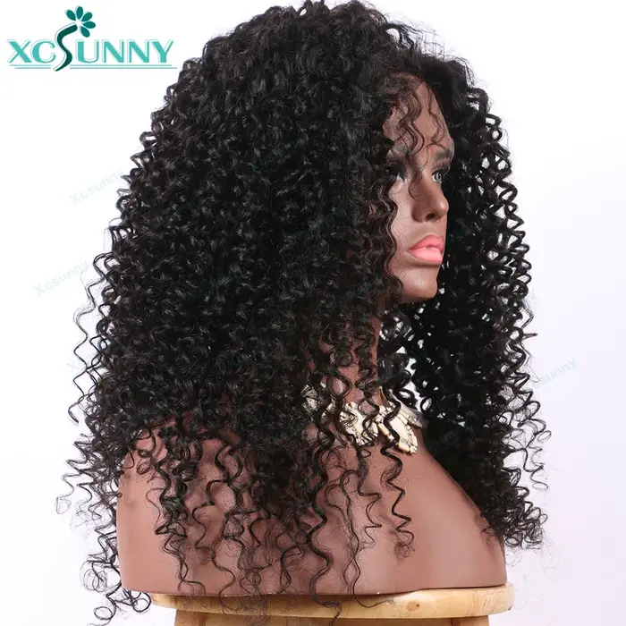 Perruque Bob Lace Wig Brésilienne Naturelle Bouclée, Cheveux Humains, 13x6, Pre-Plucked, Deep Curly,