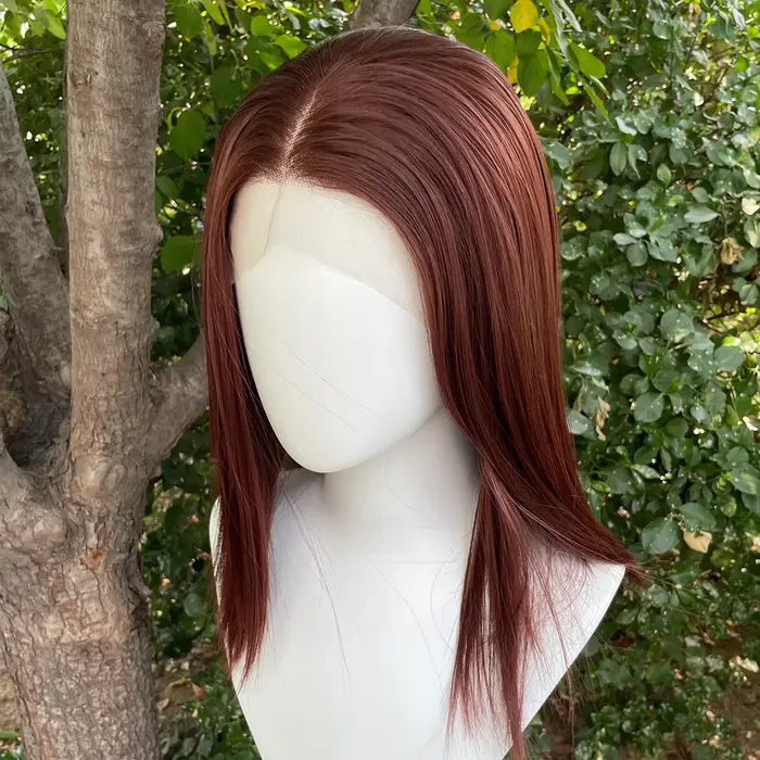Perruque Lace Front Wig synthétique sans colle