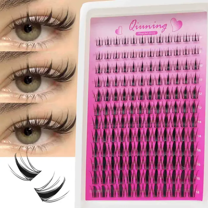 Kit de Cils en Grappes QIUNING Manga