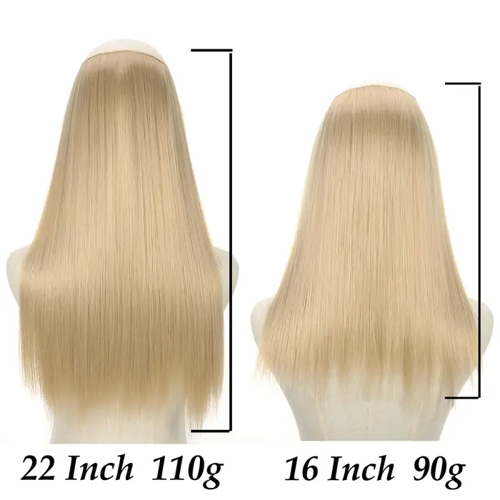 Extensions de cheveux synthétiques 16 "22"