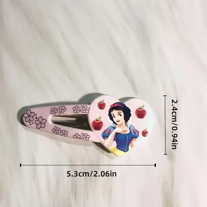 Lot de 5 pinces à cheveux latérales Elsa