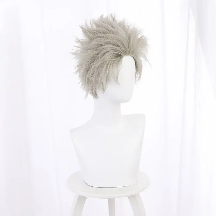 Nouveau Anime Inumaki Toge perruque courte Cosplay Costume cheveux synthétiques