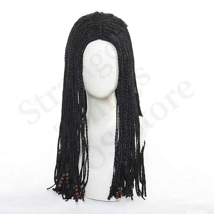 Perruque de cosplay du personnage Neytiri de Avatar 2, perruque longue torsadée style dreadlocks, sa