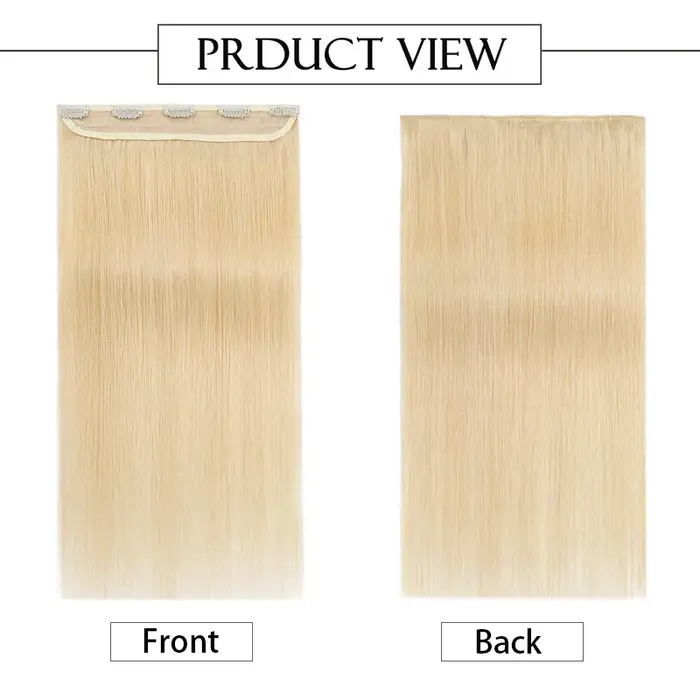 # 613 Clips dans les Extensions de cheveux couleur