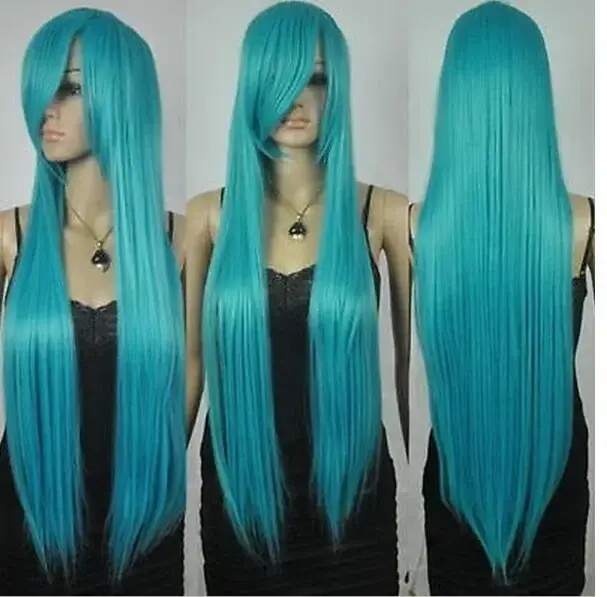 Perruque Cosplay Extra Longue et Lisse