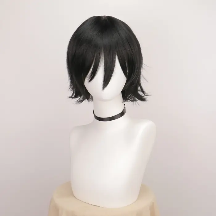 Perruque de Cosplay Anime détective Conan pour Halloween